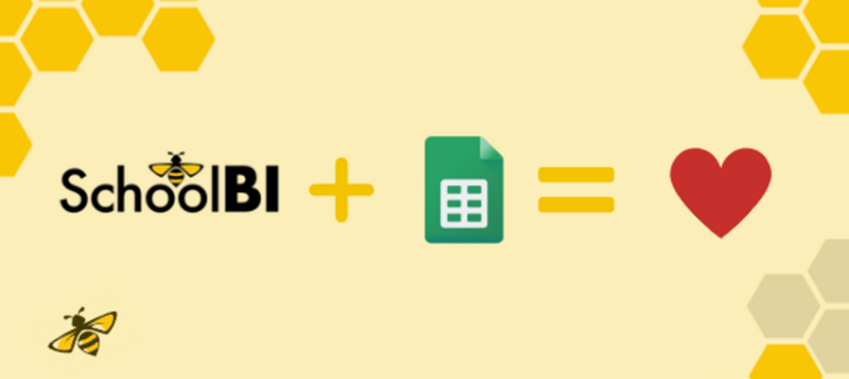 New Release: Google Sheets + SchoolBI = ❤️